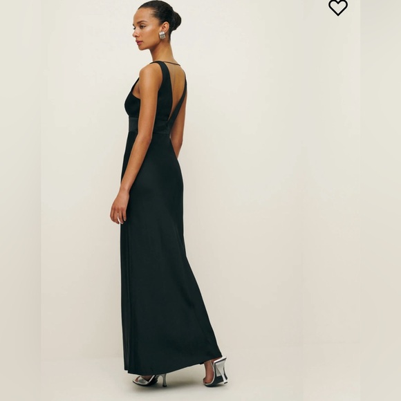 Reformation Elaina Satin Dress - Picture 4 of 5
